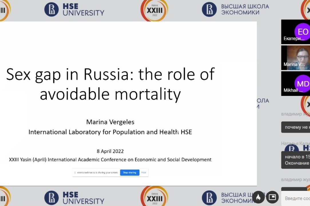 Различия в смертности мужчин и женщин в России: роль предотвратимой смертности